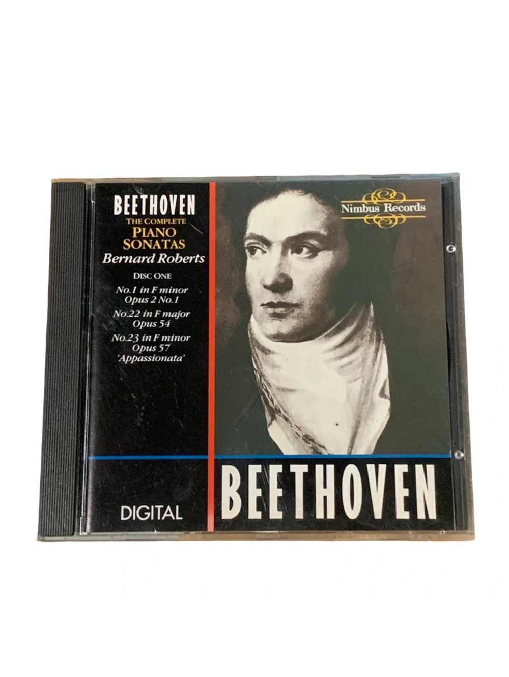 Beethoven Complete Piano Sonatas 1 Disc One Bernard Roberts CD Promo